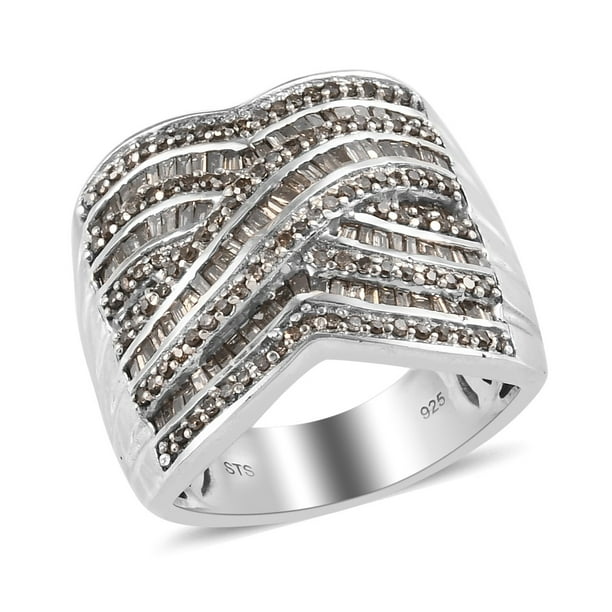 Cluster Ring 925 Sterling Silver Round White Zircon Jewelry for Women Size 8 Ct 0.5 Cluster Ring 925 Sterling Silver Round White Zircon Jewelry for Women Size 8 Ct 0.5